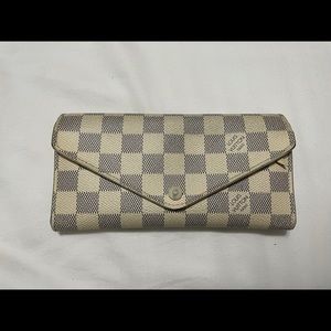 Louis Vuitton EMILIE WALLET Damier Azur